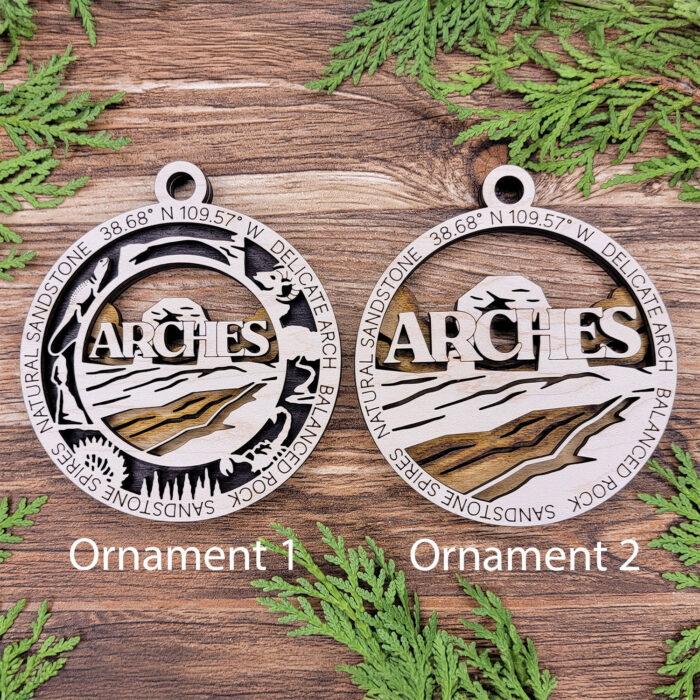 Arches national park ornament