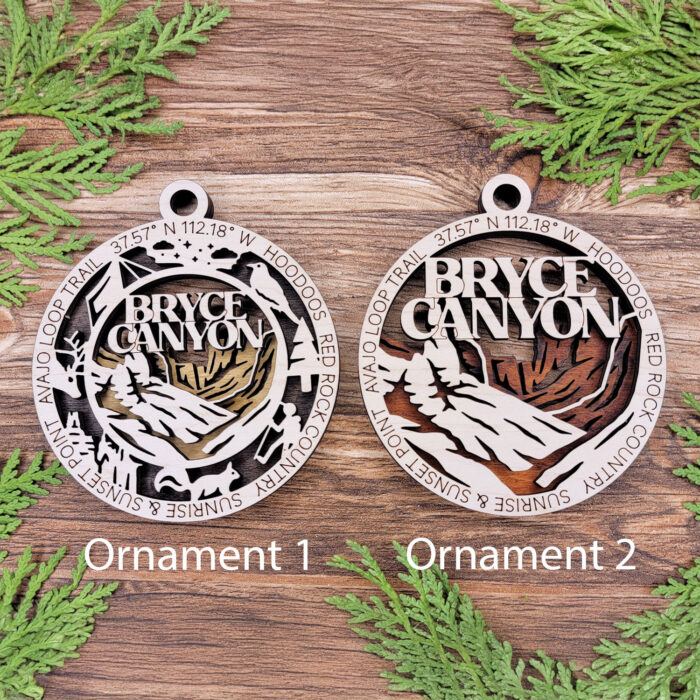 Bryce Canyon national park ornament