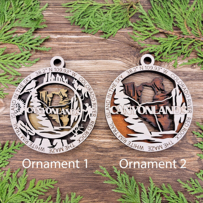 Canyonlands national park ornament