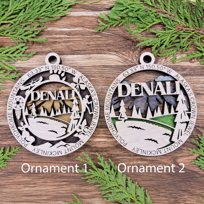 Denali national park ornament