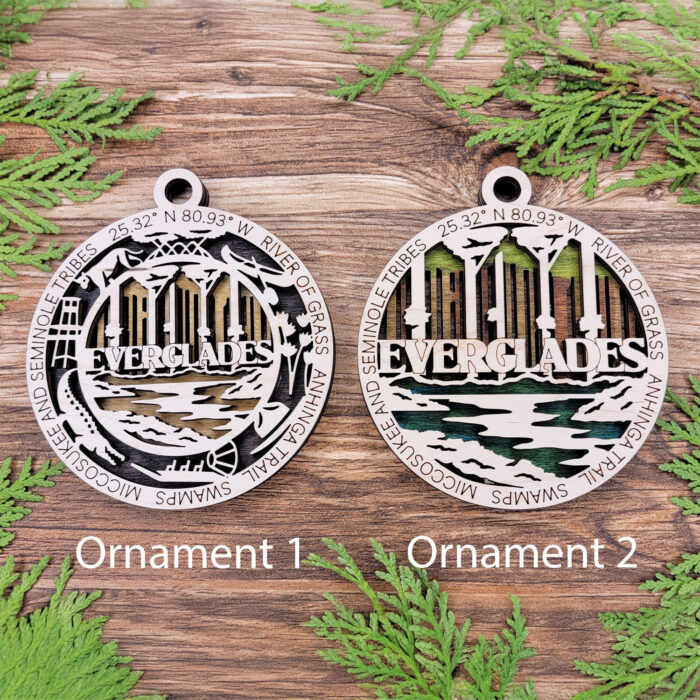 Everglades national park ornament