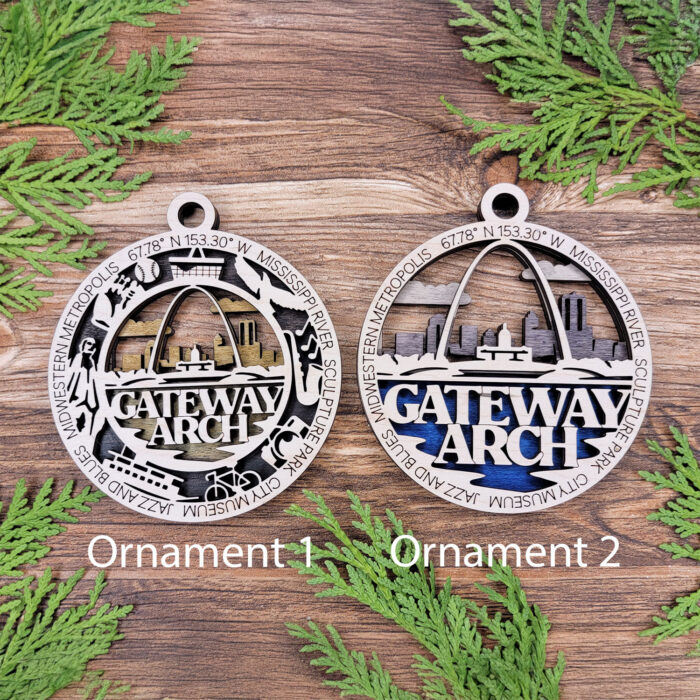Gateway Arch national park ornament