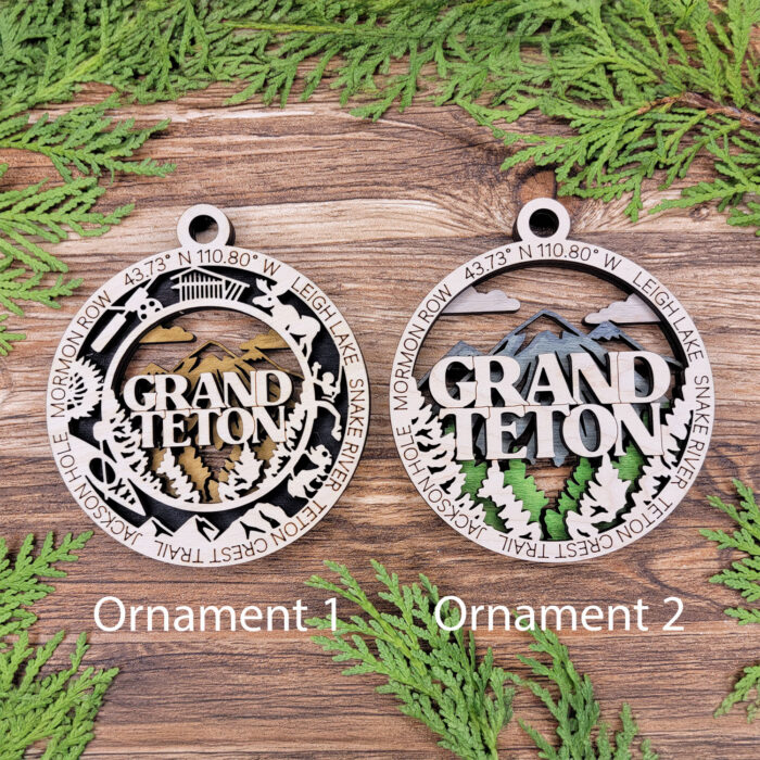 Grand Teton national park ornament