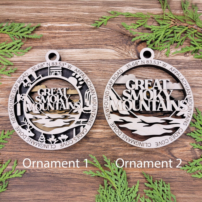 Great Smoky Mountains national park ornament