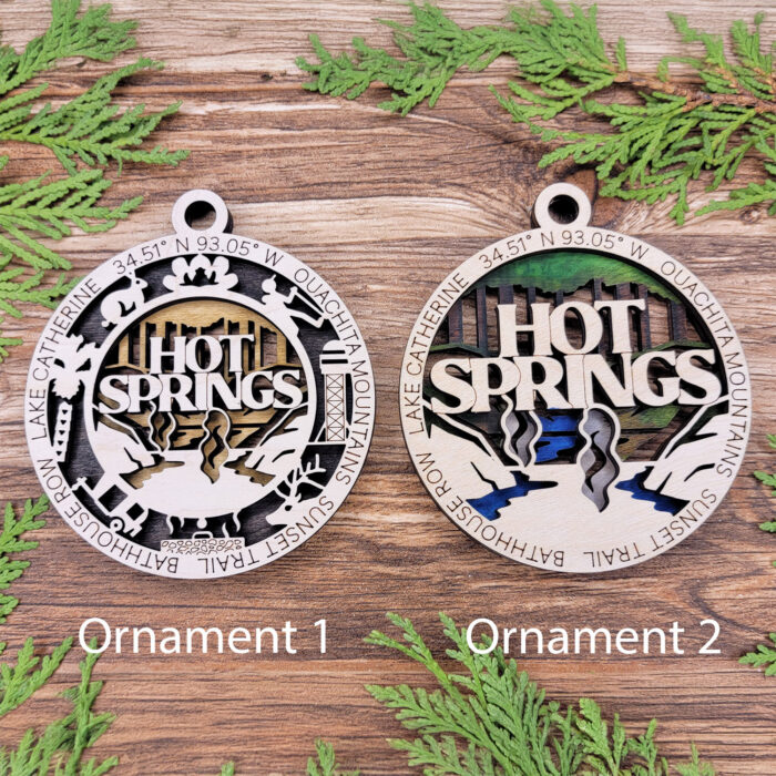Hot Springs national park ornament