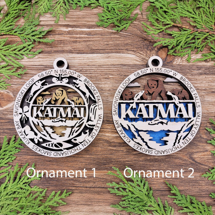 Katmai national park ornament