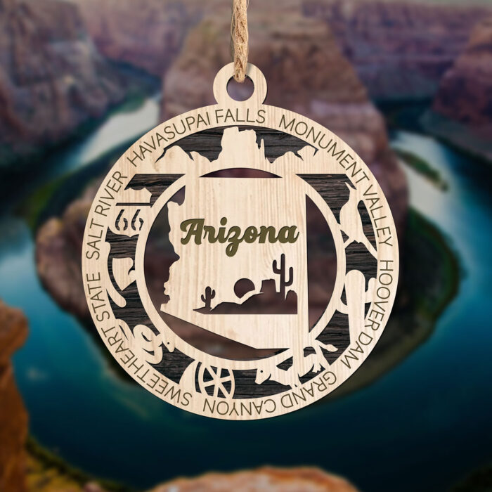 Arizona State Ornament