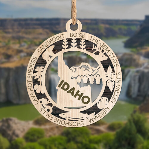 Idaho State Ornament