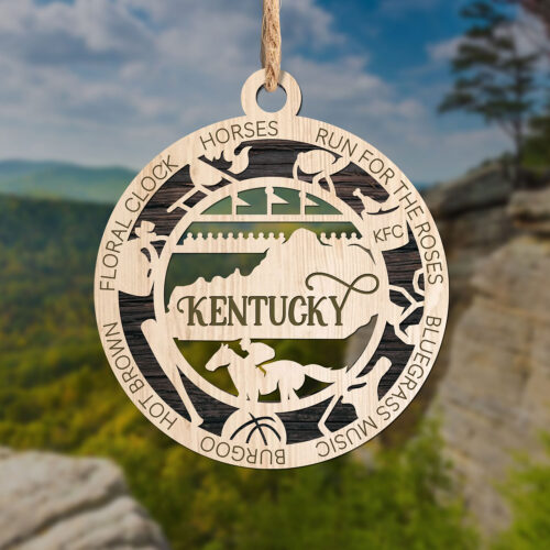 Kentucky State Ornament