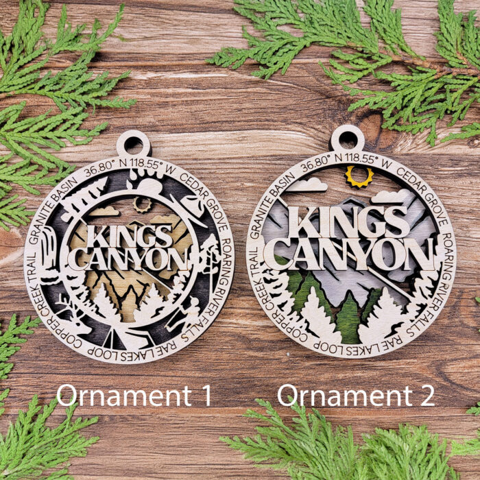 Kings Canyon national park ornament