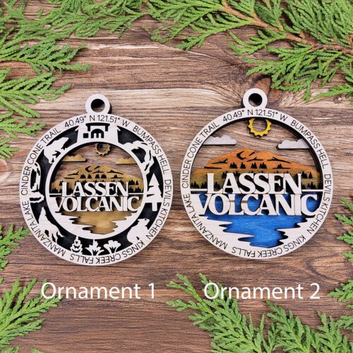Lassen Volcanic National Park Ornament