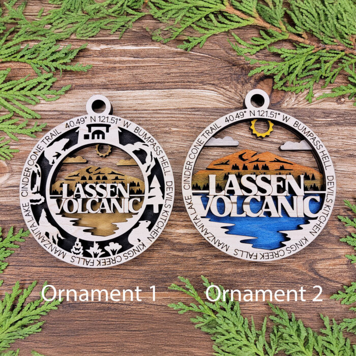Lassen Volcanic National Park Ornament