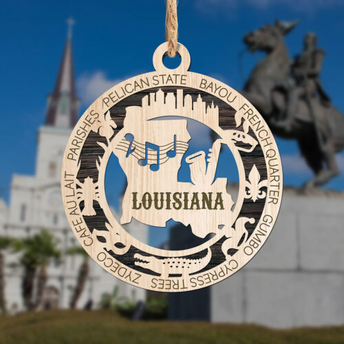 Louisiana State Ornament