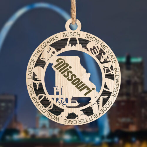 Missouri State Ornament