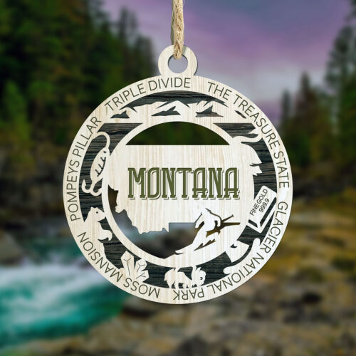 Montana State Ornament
