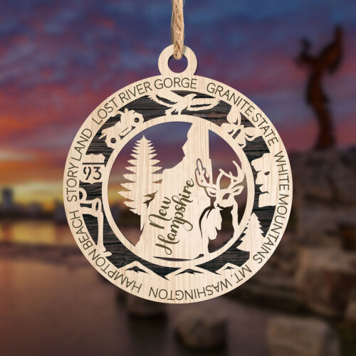 New Hampshire State Ornament