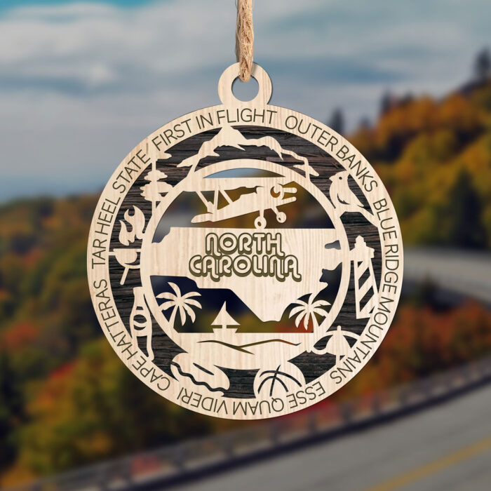North Carolina State Ornament