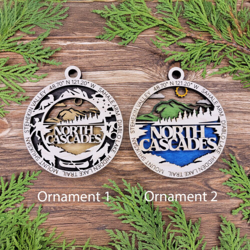 North Cascades National Park Ornament