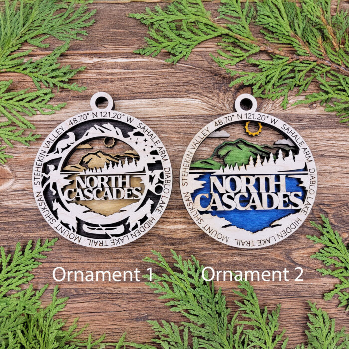 North Cascades National Park Ornament