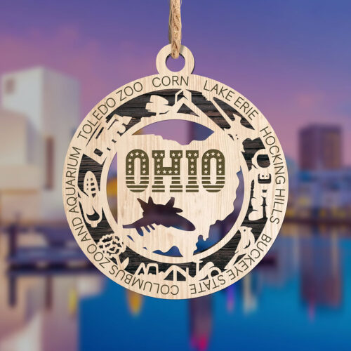 Ohio State Ornament