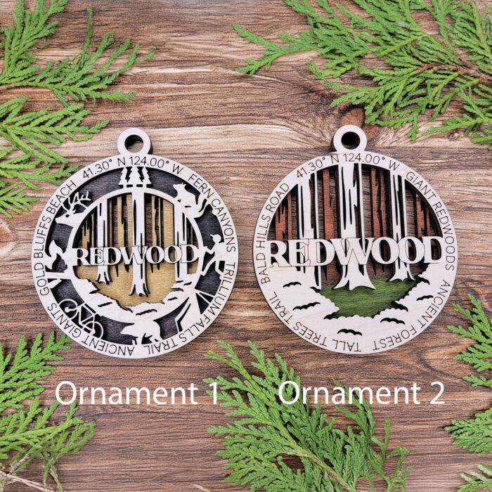 Redwood National Park Ornament