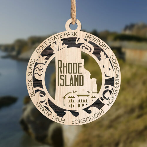 Rhode Island State Ornament