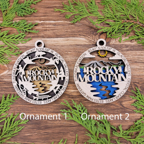 Rocky Mountain National Park Ornament