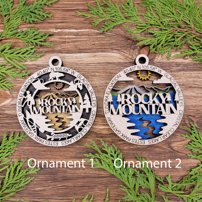 Rocky Mountain National Park Ornament