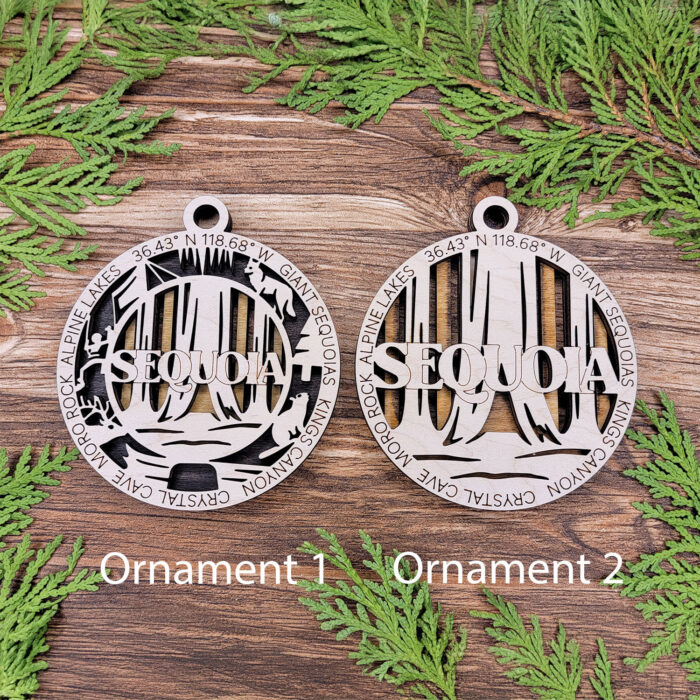 Sequoia National Park Ornament