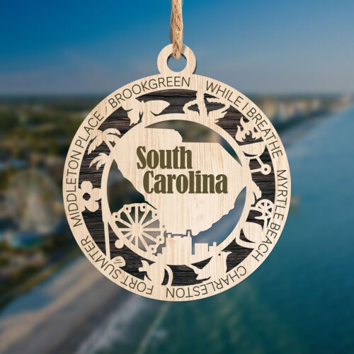 South Carolina State Ornament