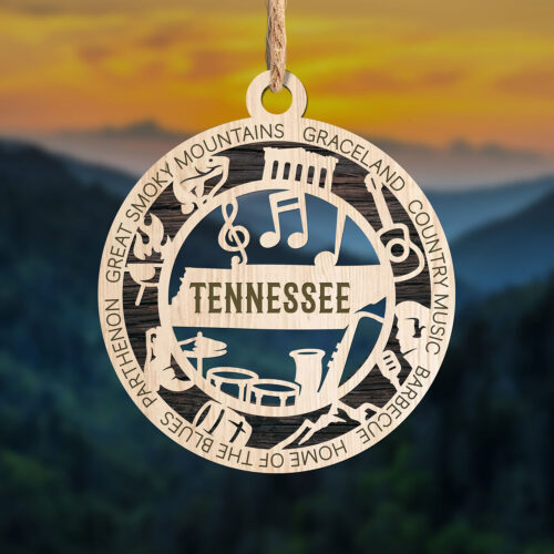 Tennessee State Ornament