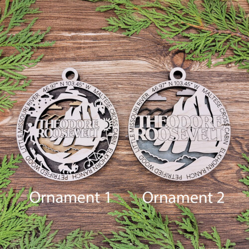 Theodore Roosevelt National Park Ornament