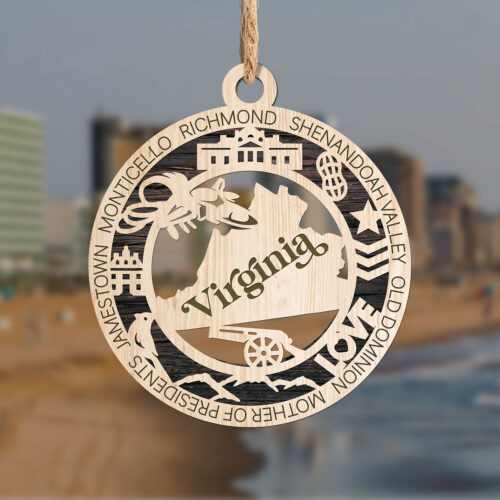Virginia State Ornament