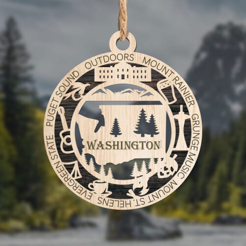 Washington State Ornament